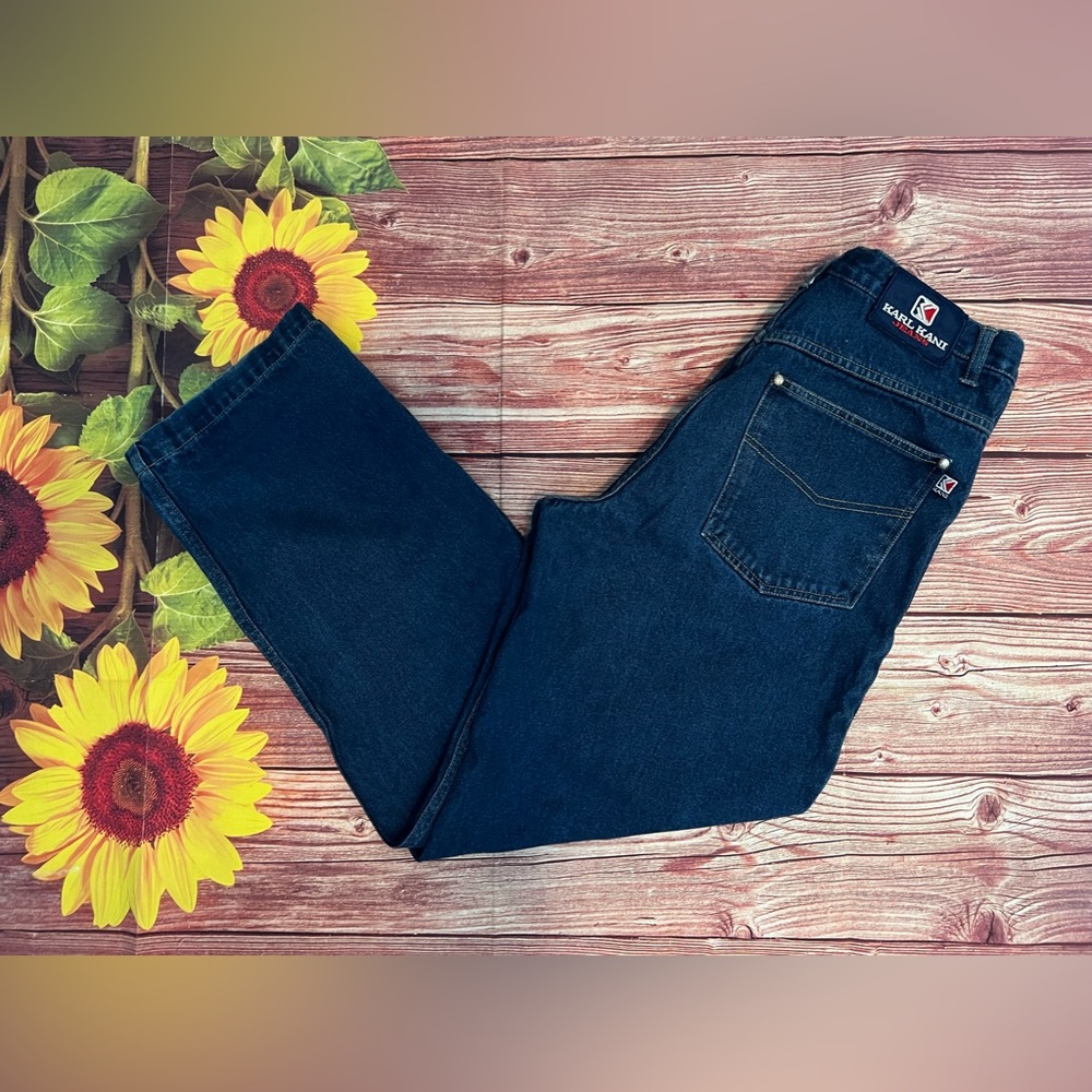 Vintage KARL KANI blue jeans waist 34 length 34